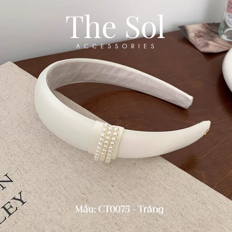  Cài Tóc Hàn Quốc Pearl Lines 