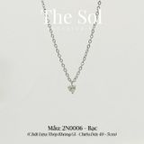  Dây Chuyền Titan Diamond Mini Heart 