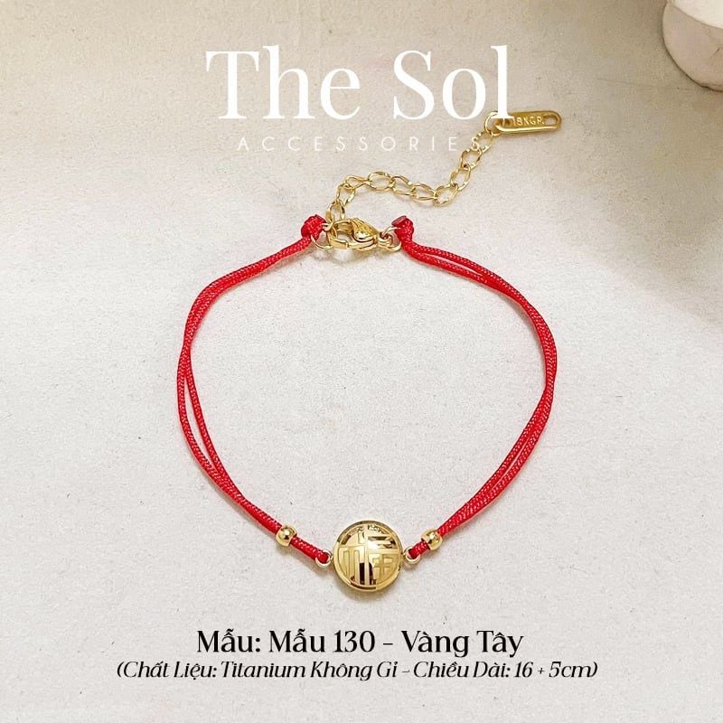  Lắc Tay Titan Golden Coin  - Mẫu 130 