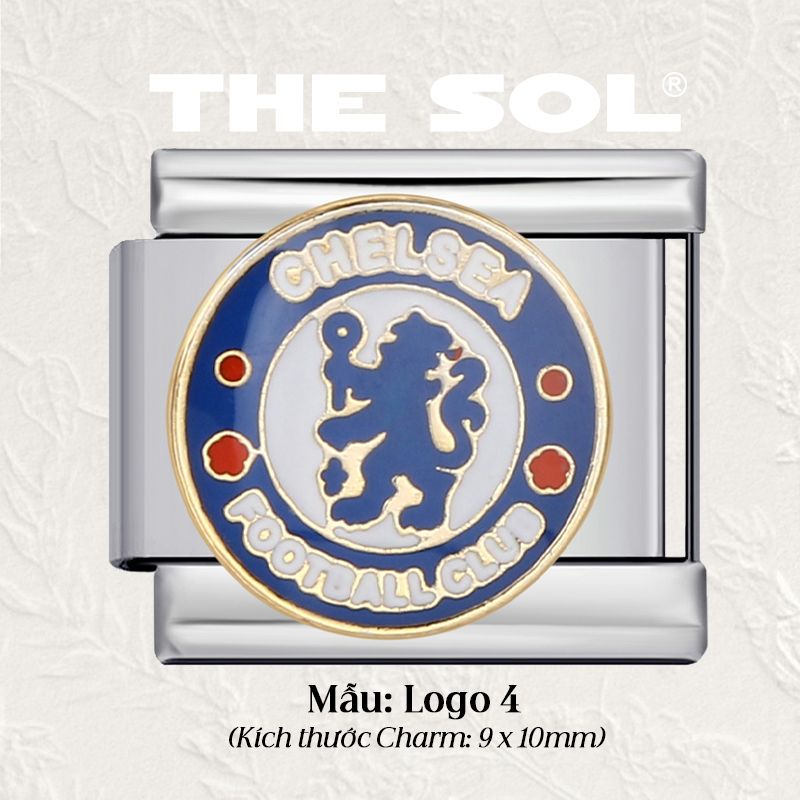  Charm Titan Italian Bracelet - Logo Car&Club 