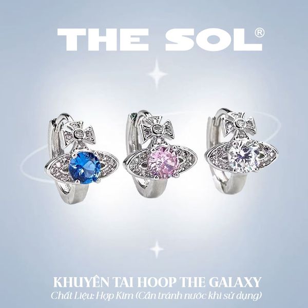  Khuyên Tai Hợp Kim Dia Vivienne - Mẫu 270 