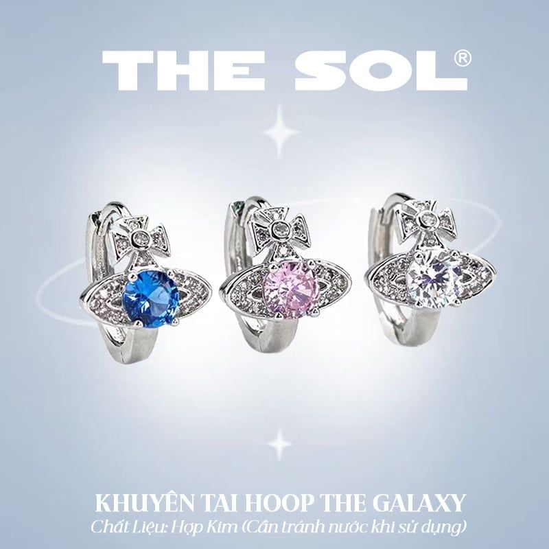  Khuyên Tai Hợp Kim Dia Vivienne - Mẫu 270 