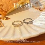  Nhẫn Hàn Quốc The Rose - Mẫu 24 