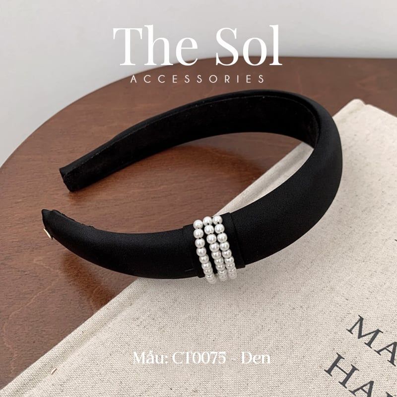  Cài Tóc Hàn Quốc Pearl Lines 