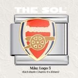  Charm Titan Italian Bracelet - Logo Car&Club 