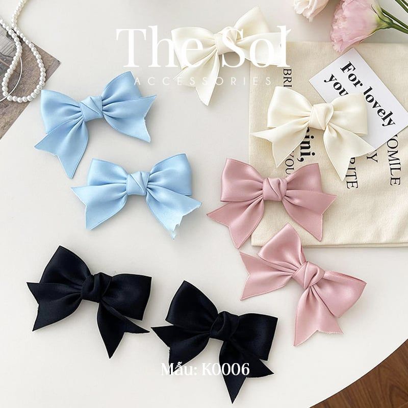  Kẹp Tóc Hàn Quốc The Bow 