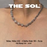  Dây Chuyền Titan Unisex Kendou & Ice Beads - Mẫu 132 