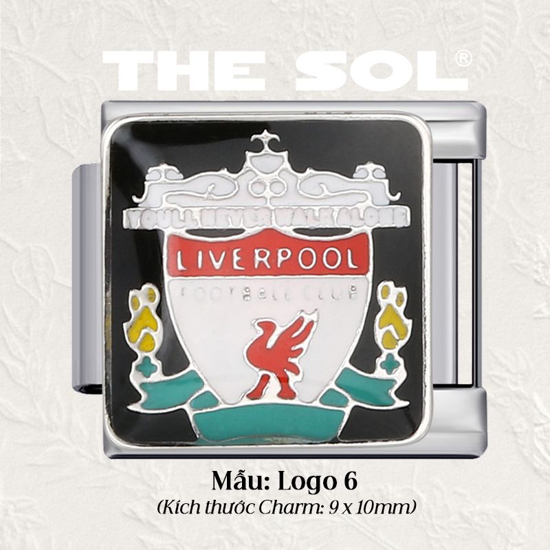  Charm Titan Italian Bracelet - Logo Car&Club 