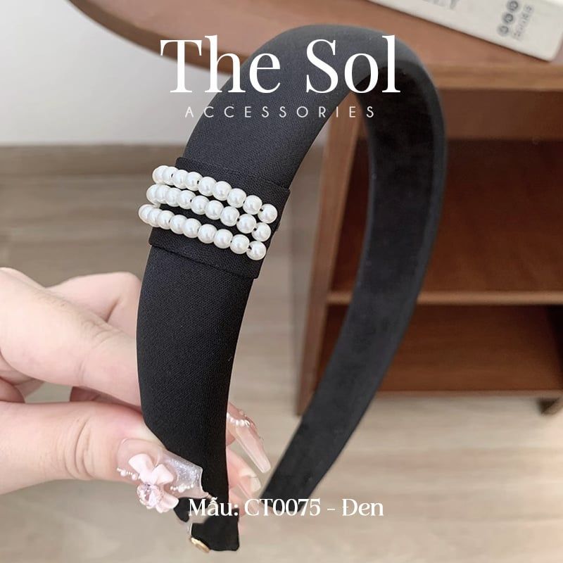  Cài Tóc Hàn Quốc Pearl Lines 