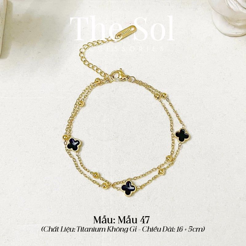  Lắc Tay Titan Double Layers Lou - Mẫu 47 