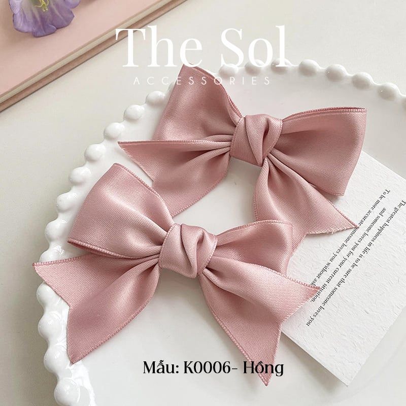  Kẹp Tóc Hàn Quốc The Bow 
