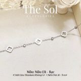  Lắc Tay Titan Hollow Lou  - Mẫu 131 