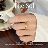  Nhẫn Hàn Quốc The Rose - Mẫu 24 