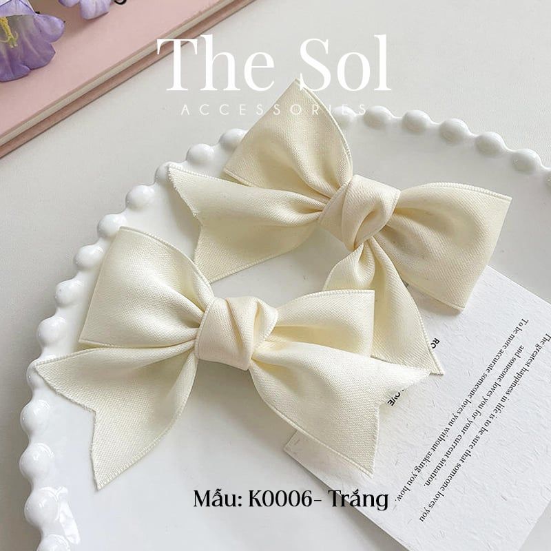  Kẹp Tóc Hàn Quốc The Bow 