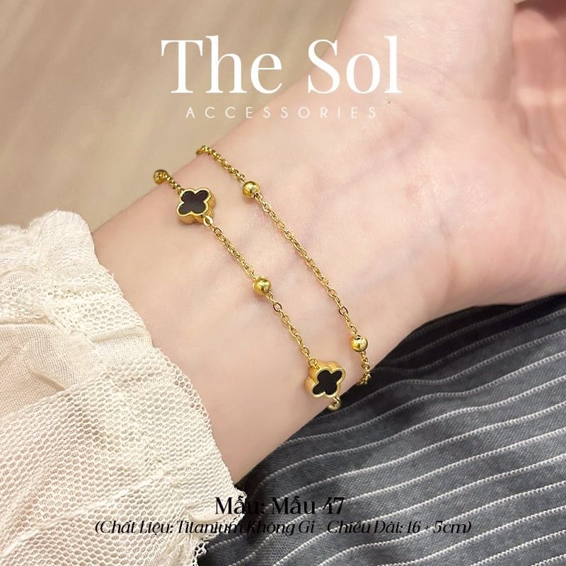  Lắc Tay Titan Double Layers Lou - Mẫu 47 