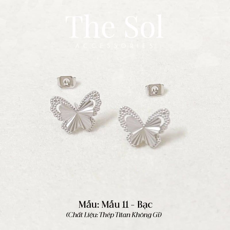  Bông Tai Titan The Butterfly - Mẫu 11 