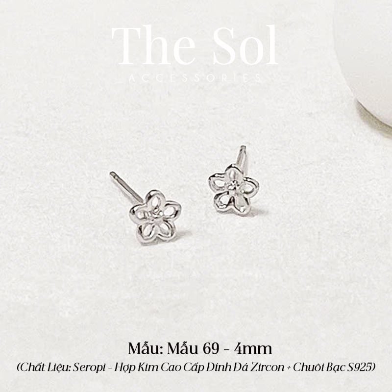  Bông Tai Seropi Mini Flower - Mẫu 69 