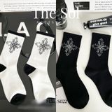  Tất Unisex The Chrome Heart 