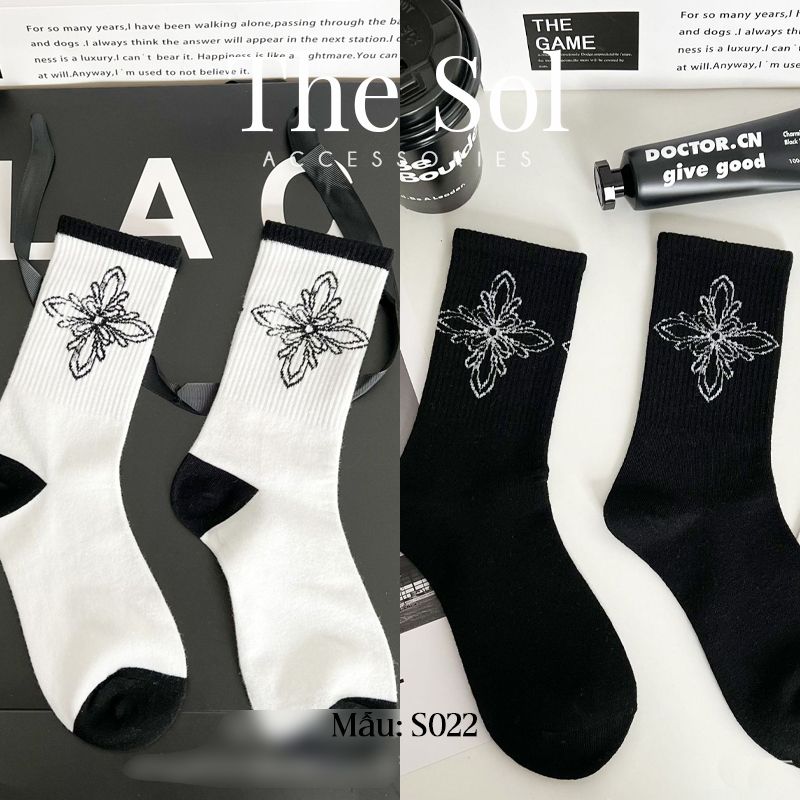  Tất Unisex The Chrome Heart 