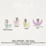  Khuyên Tai Thép Titan Màu Sắc Hologram [1 CHIẾC] 