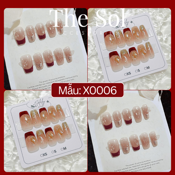  Bộ Nailbox Thiết Kế 10 Móng - X0006 