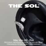  Khuyên Tai Thép Xi Mạ The Wing - Mẫu 220 