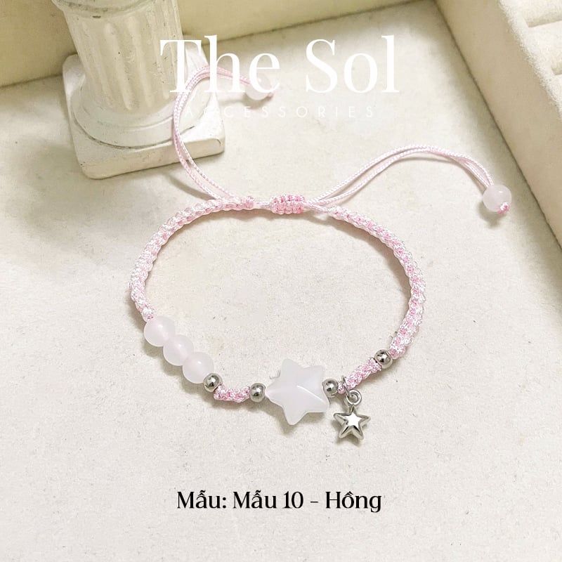  Lắc Tay Hàn Quốc White Star - Mẫu 10 