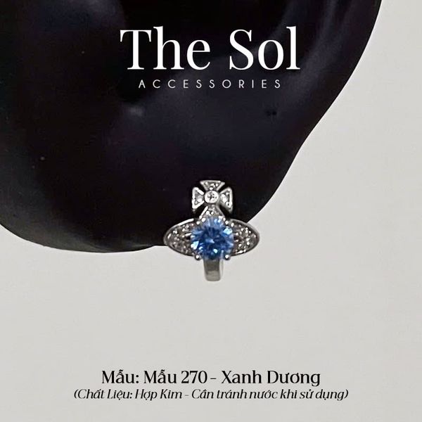  Khuyên Tai Hợp Kim Dia Vivienne - Mẫu 270 