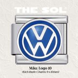  Charm Titan Italian Bracelet - Logo Car&Club 