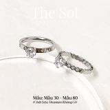  Nhẫn Titan Dia Hive Your Love - Mẫu 30 