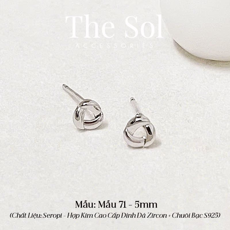  Bông Tai Seropi Mini Recycle - Mẫu 71 