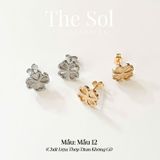  Bông Tai Titan The Clover - Mẫu 12 