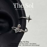  Khuyên Tai Thép Xi Mạ Galaxy - Mẫu 101 