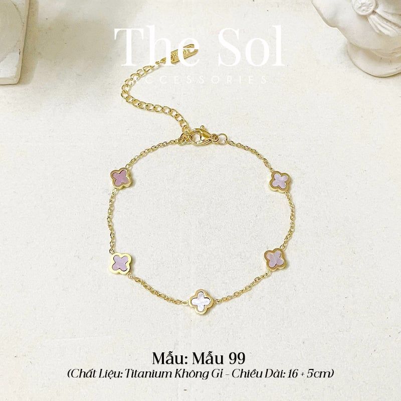  Lắc Tay Titan Pinky Lou - Mẫu 99 