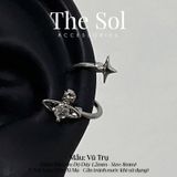  Khuyên Tai Thép Xi Mạ Galaxy - Mẫu 101 