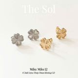  Bông Tai Titan The Clover - Mẫu 12 