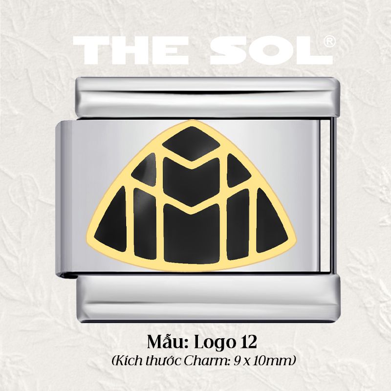  Charm Titan Italian Bracelet - Logo Car&Club 