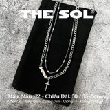  Dây Chuyền Titan Unisex Silver Star - Mẫu 122 