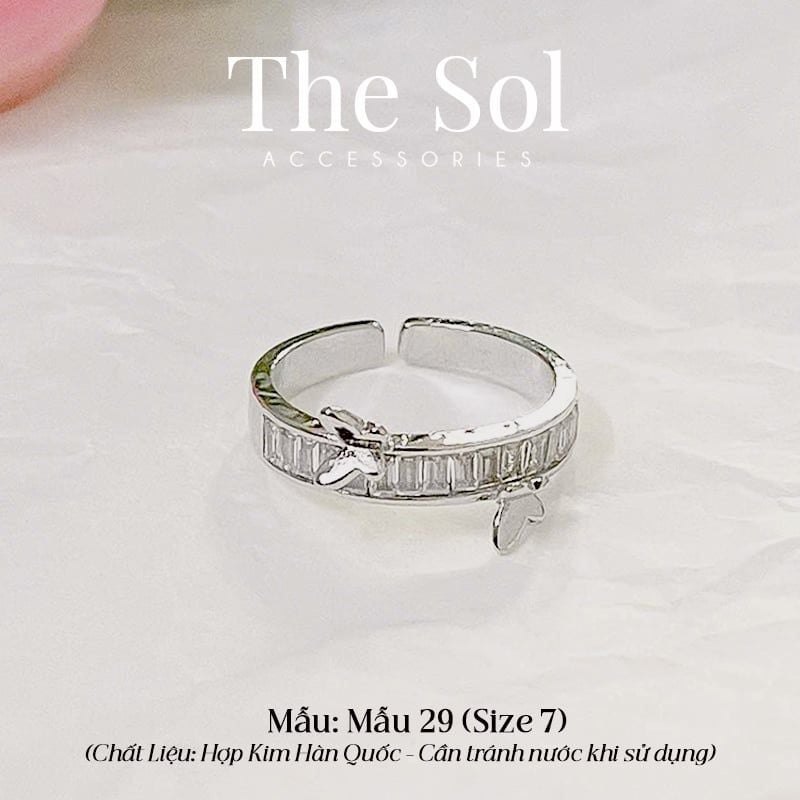  Nhẫn Hàn Quốc Amania - Mẫu 29 