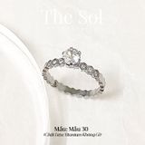  Nhẫn Titan Dia Hive Your Love - Mẫu 30 