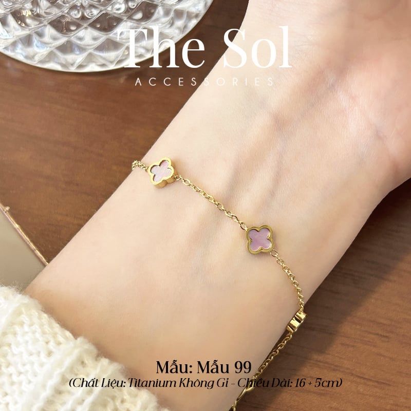  Lắc Tay Titan Pinky Lou - Mẫu 99 