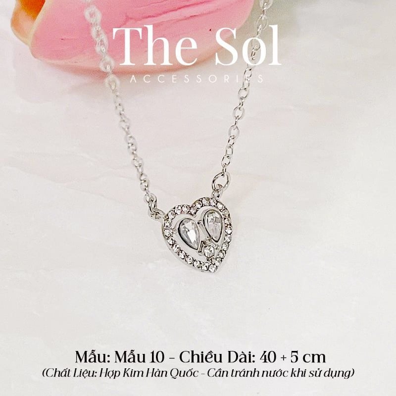  Dây Chuyền Hàn Quốc The Heart - Mẫu 10 