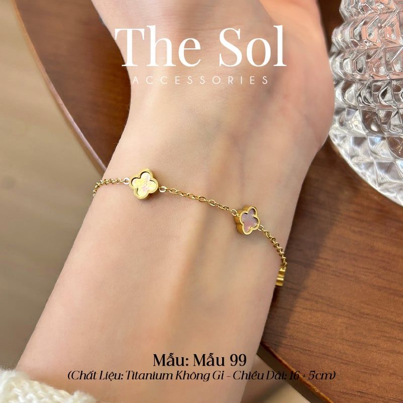  Lắc Tay Titan Pinky Lou - Mẫu 99 