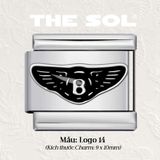  Charm Titan Italian Bracelet - Logo Car&Club 