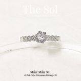  Nhẫn Titan Dia Hive Your Love - Mẫu 30 