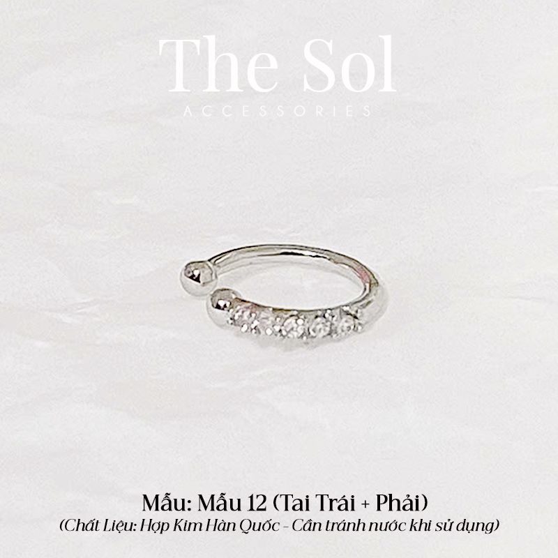  Kẹp Vành Hàn Quốc Diamond - Mẫu 12 