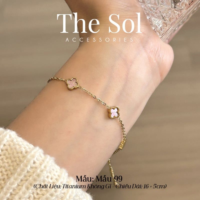  Lắc Tay Titan Pinky Lou - Mẫu 99 