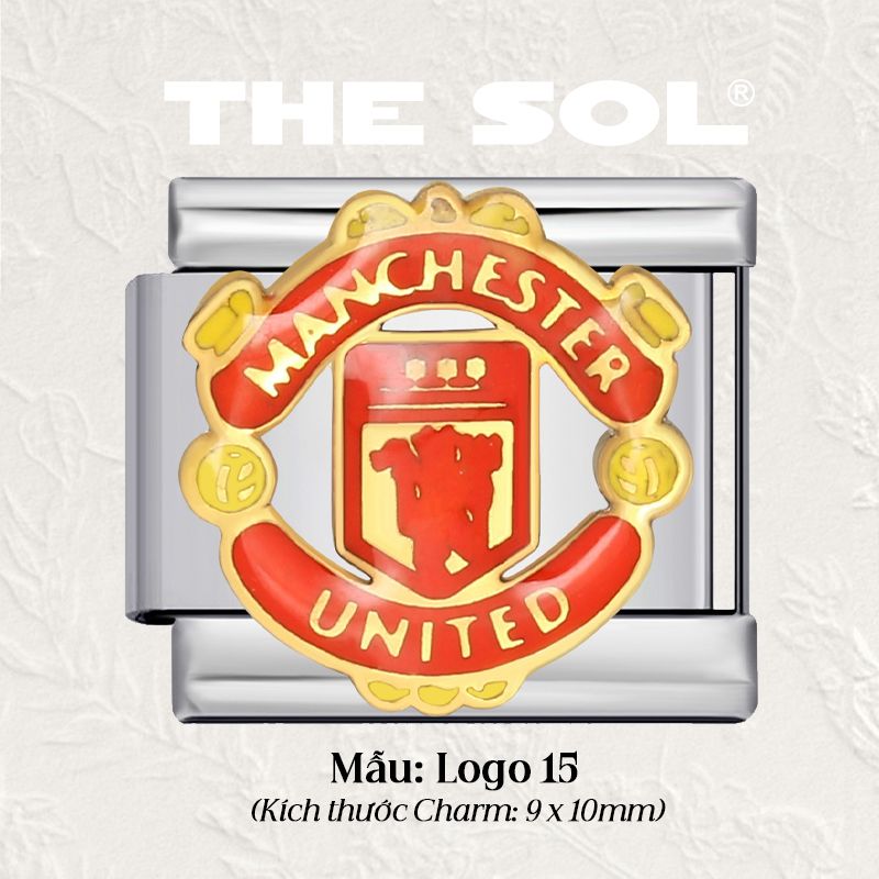  Charm Titan Italian Bracelet - Logo Car&Club 