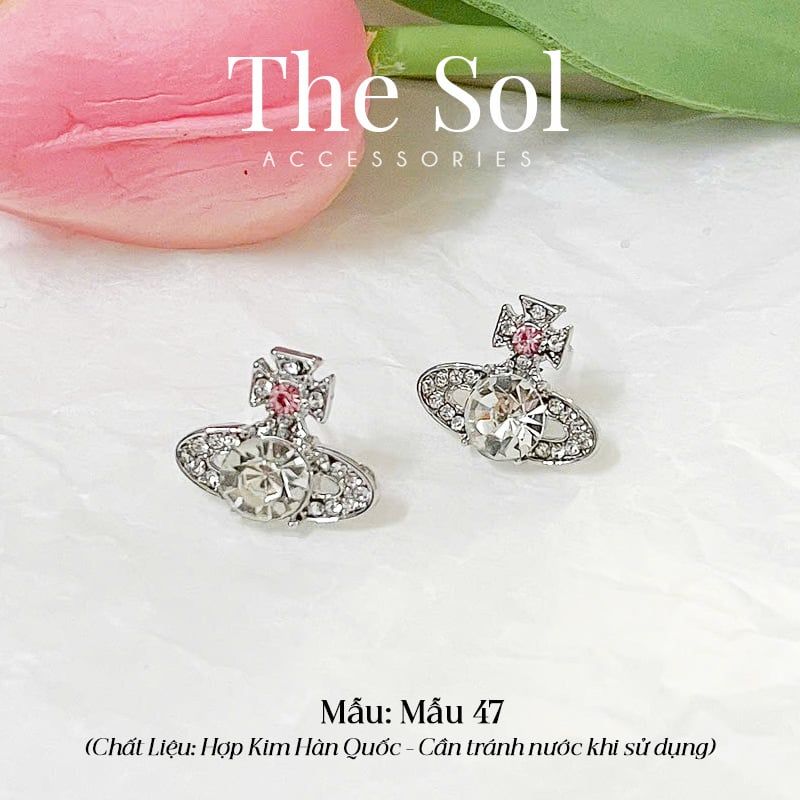  Bông Tai Hàn Quốc Vivienne - Mẫu 47 