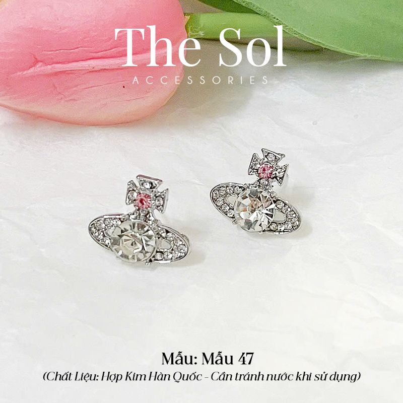  Bông Tai Hàn Quốc Vivienne - Mẫu 47 